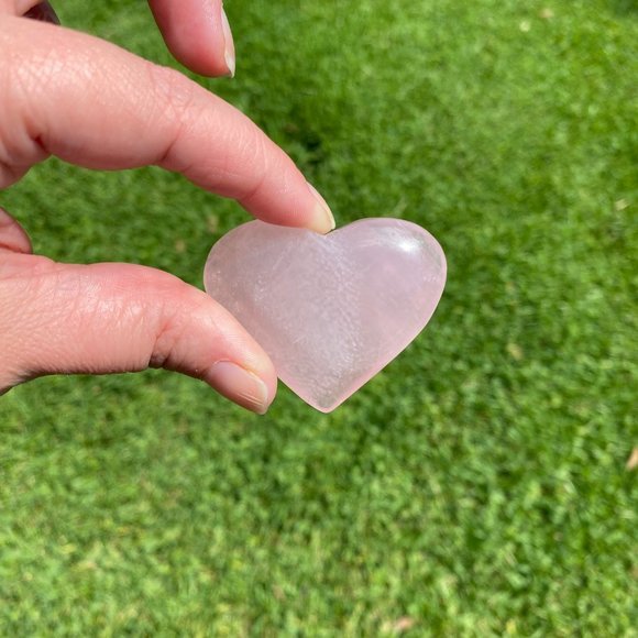 Hand Crafted Other - Rose Quartz Heart Crystal